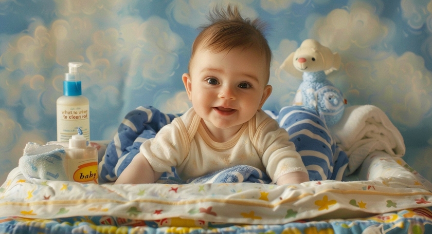 Avec quoi nettoyer les fesses de bébé quand il a les fesses rouges