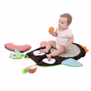 Tapis d'éveil chouette pour bébé
