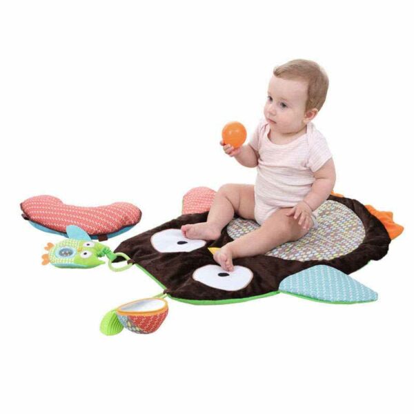 Tapis d'éveil chouette pour bébé