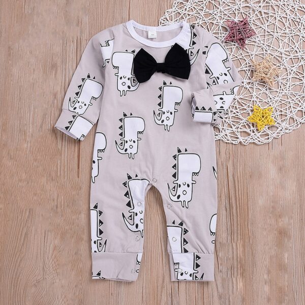 Barboteuse élégante dinosaure pour enfant unisexe