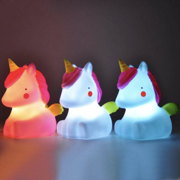 Licorne lumineuse, veilleuse licorne pour bébé