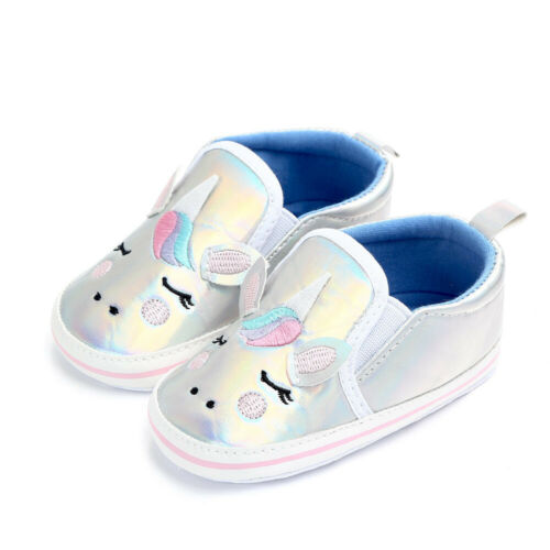 Chaussures pour bébé licorne semelle souple