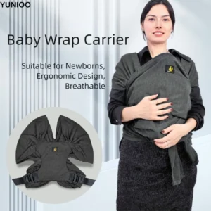 Porte-bébé coréen léger et respirant pour nouveau-né